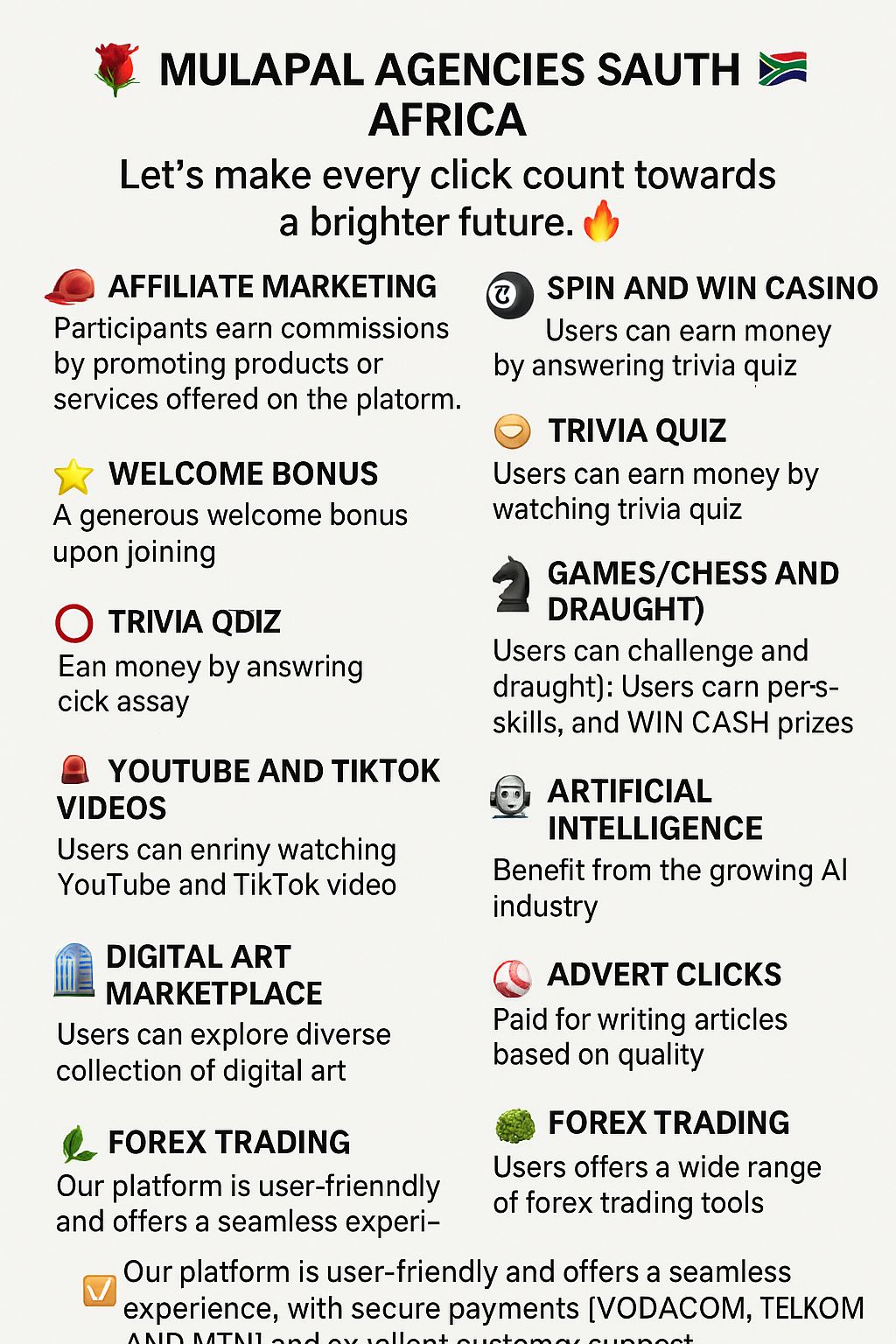 ? MulaPal Agencies South Africa – Unlock Your Digital Wealth Today ??