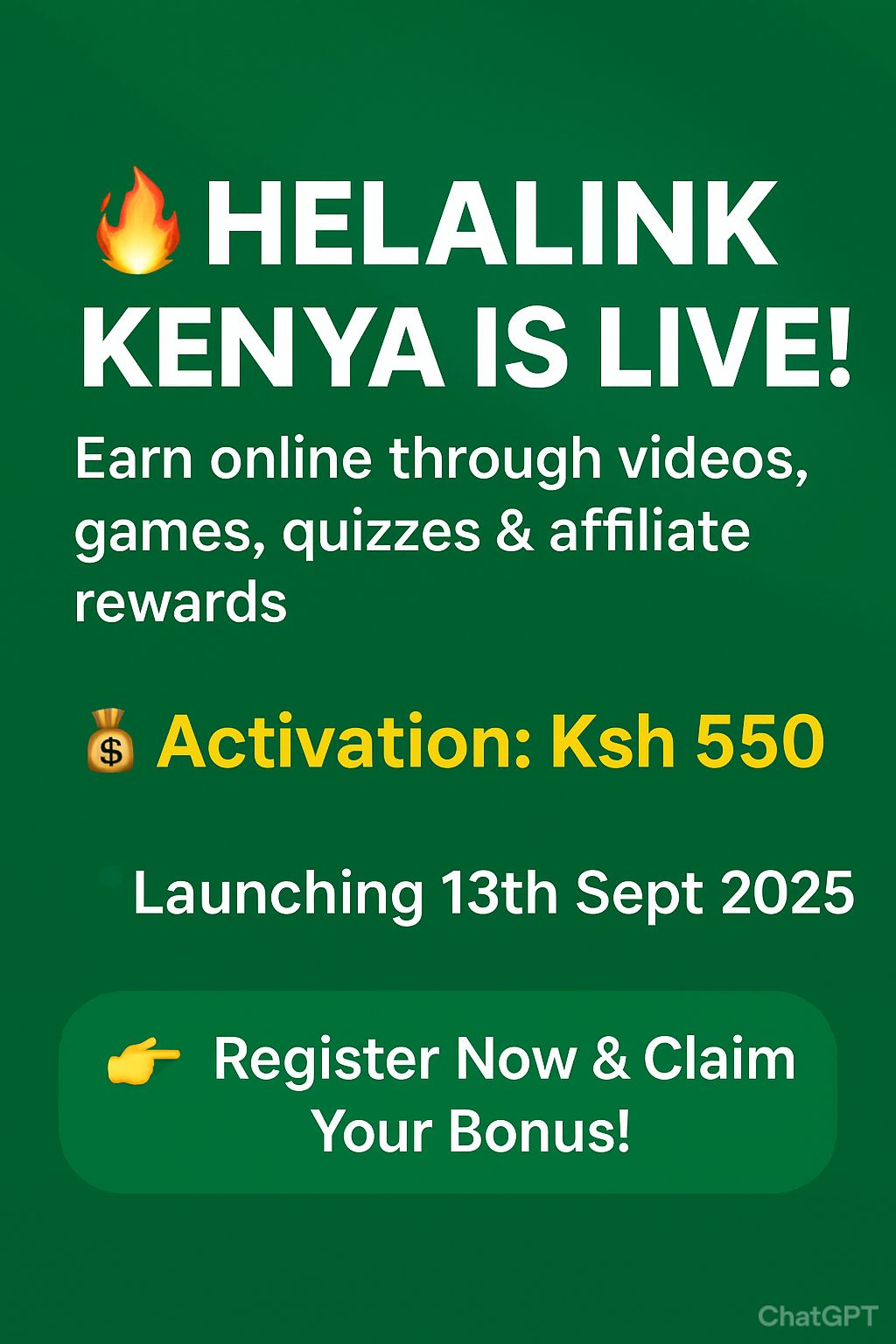 Helalink Kenya, online earning Kenya, earn money watching videos, Helalink affiliate program, work from home Kenya, earn daily online
