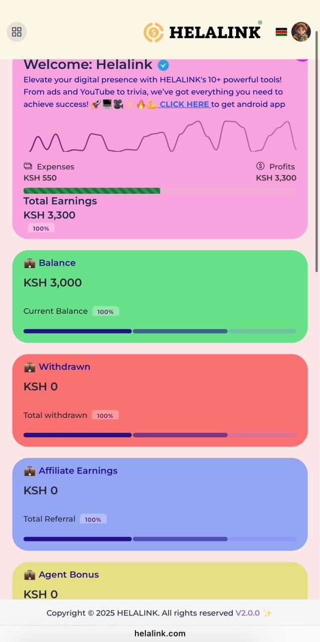 HelaLink Kenya – Earn Money Online Daily