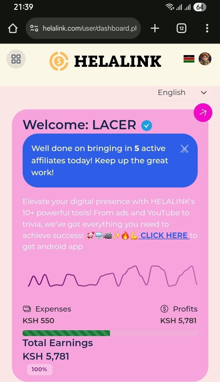 HelaLink Kenya | Earn Money Online with KSH Daily