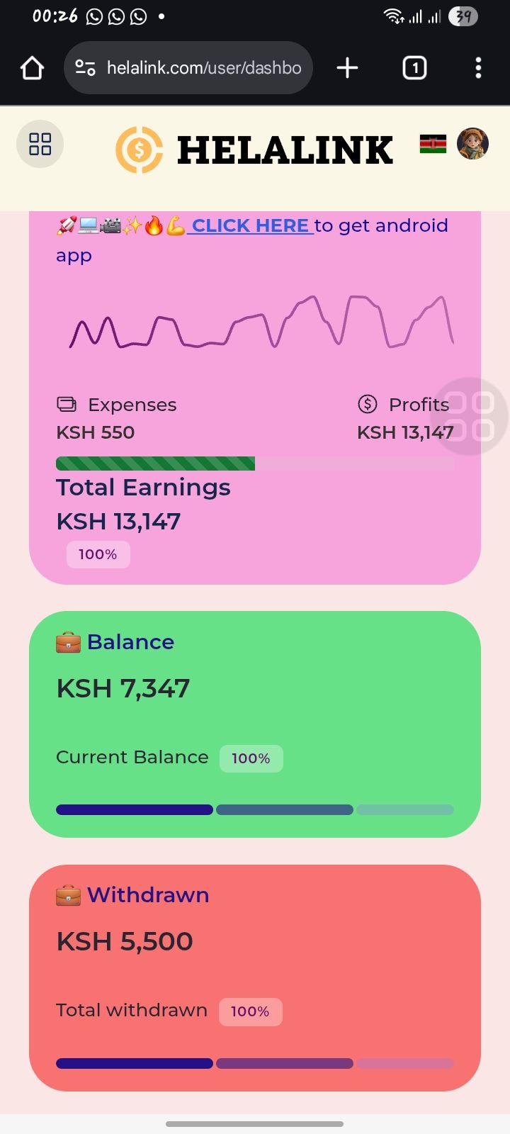 HelaLink Kenya – Earn Money Online with Tasks, & Instant Withdrawals