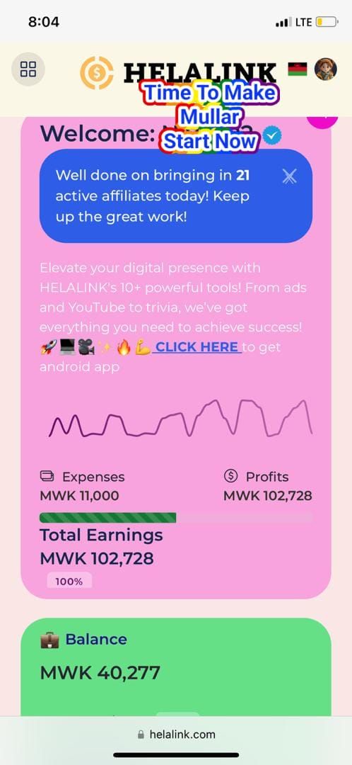 HelaLink Malawi – Earn Money Online Easily with the HelaLink App